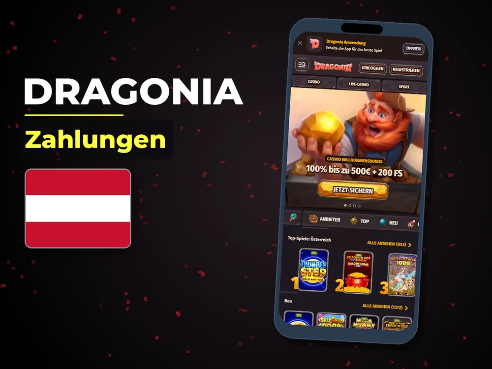 dragonia - Zahlungen