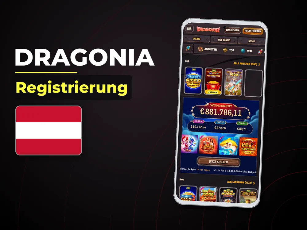 dragonia - Registrierung