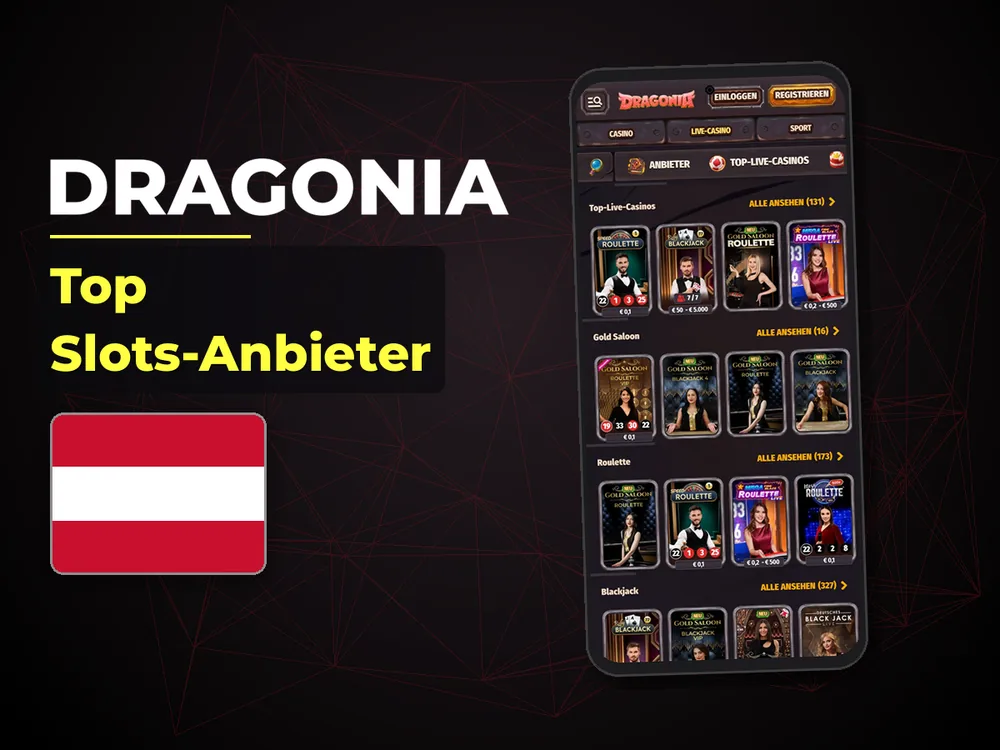 dragonia - Top Slots-Anbieter