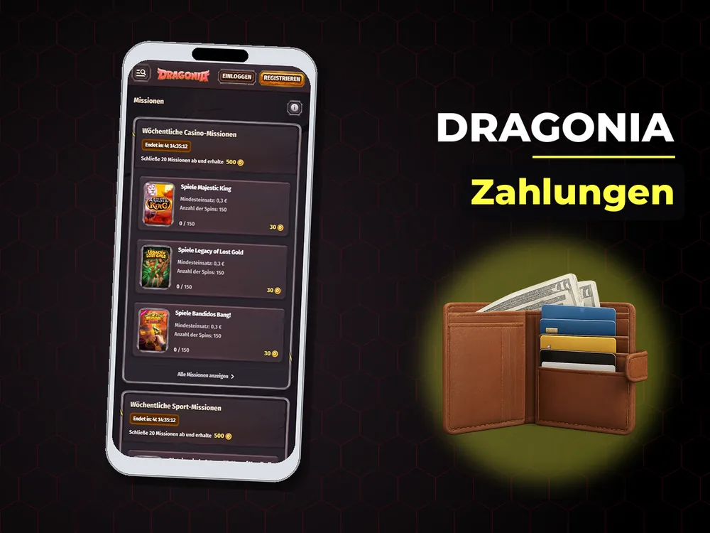 dragonia - Zahlungen