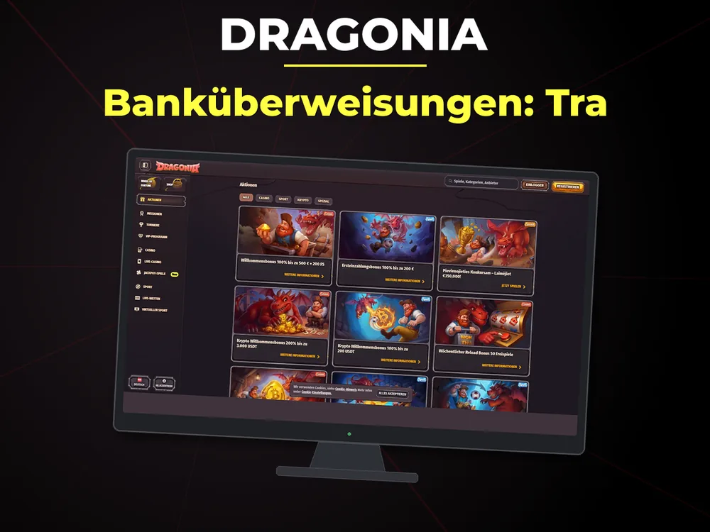 dragonia - Banküberweisungen: Tra
