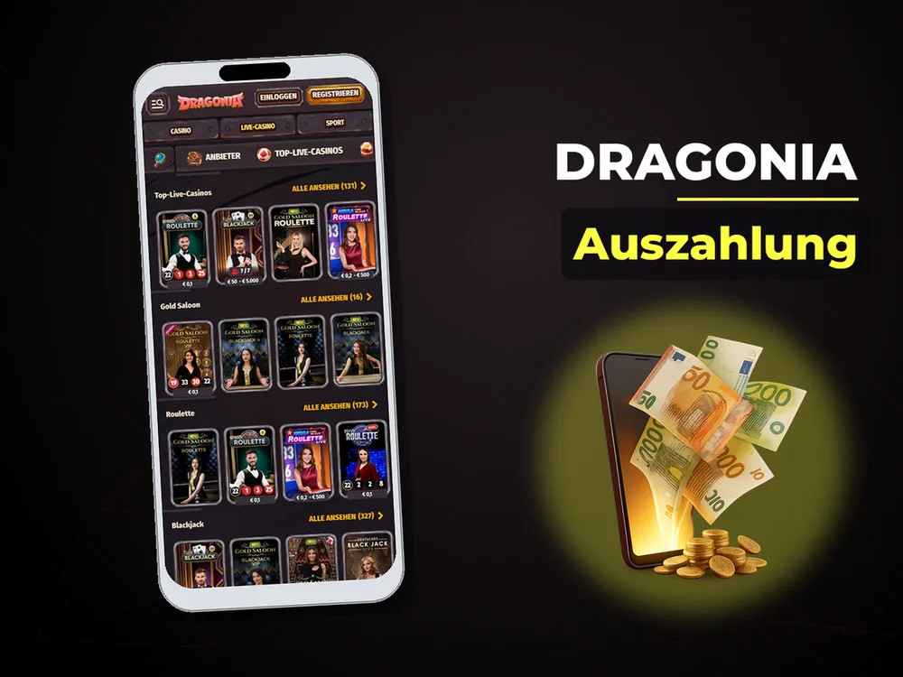 dragonia - Auszahlung
